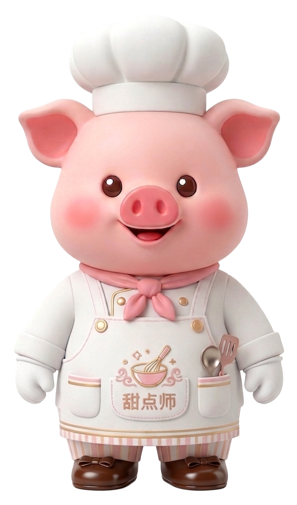 Pudding the piglet companion